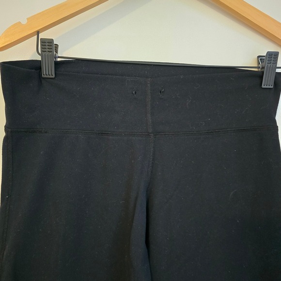 Lululemon Align High Rise Wide Leg Crop Pants Black Yoga Athletic Women's Size L - Picture 4 of 7